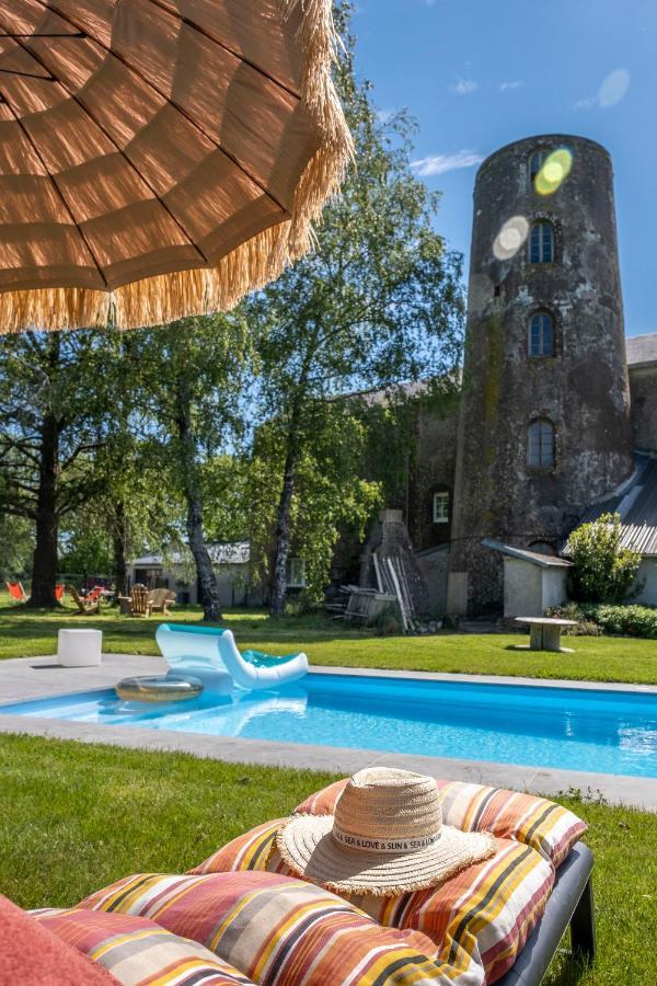 Villa Le Moulin de la Vollerie à Chemille-en-Anjou Extérieur photo