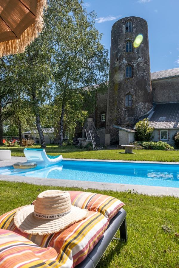 Villa Le Moulin de la Vollerie à Chemille-en-Anjou Extérieur photo